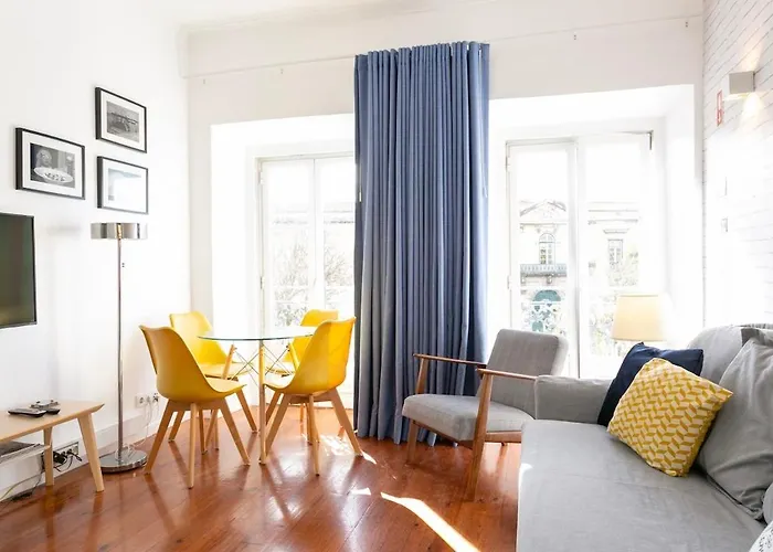 Great 1 Bdr Flat With Air Condicioner! 아파트 리스본